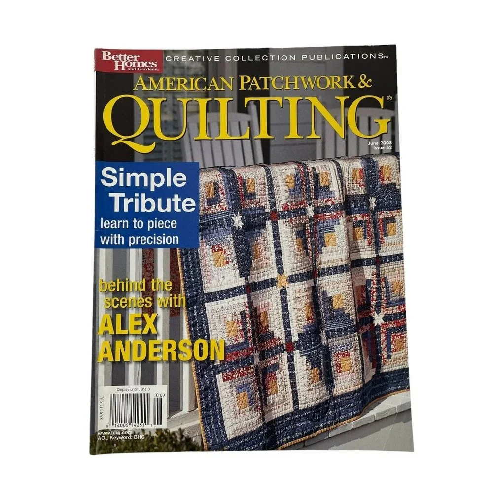 Better Homes & Gardens American Patchwork & Quilting‎ Magazines Full Year 2003